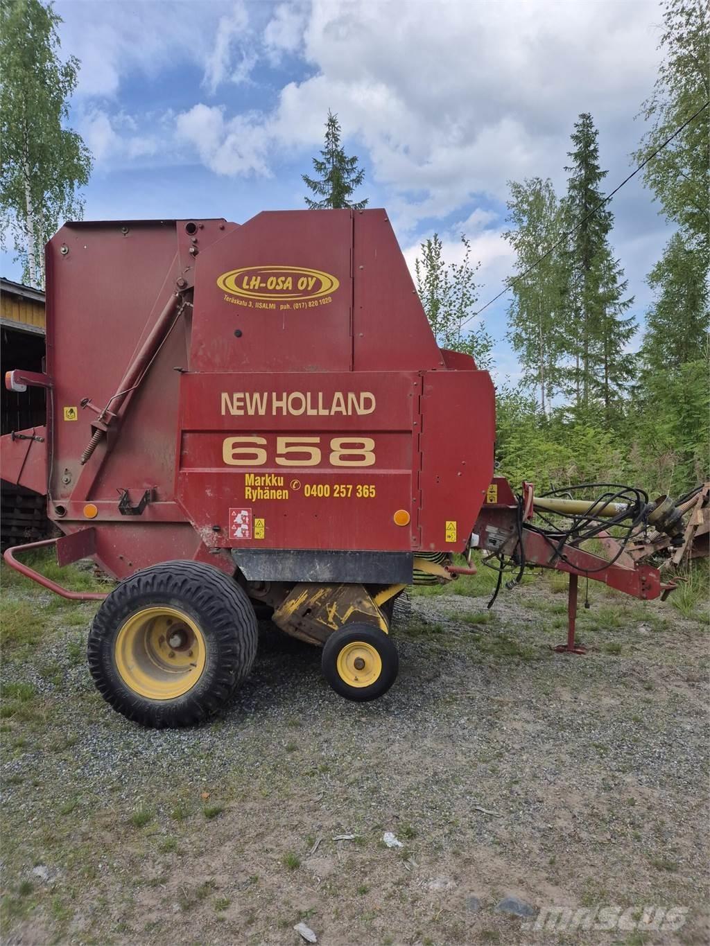 New Holland 658 圓型牧草打包機