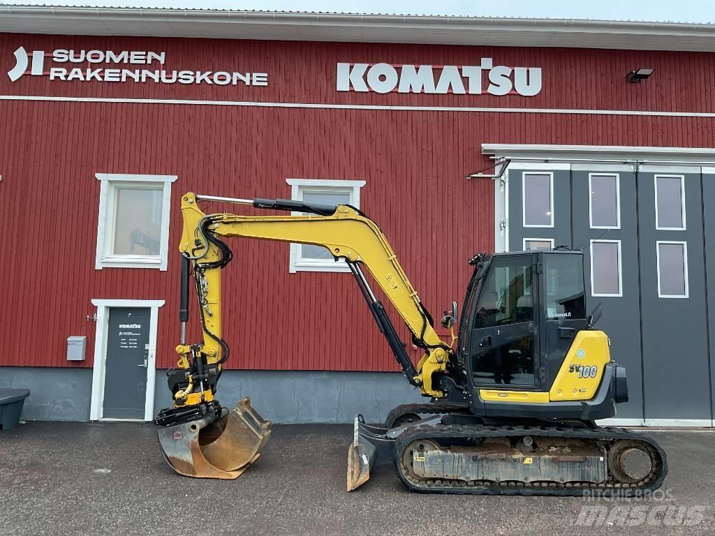 Yanmar SV100-2A 中型挖土機/掘鑿機/挖掘機 7t-12t