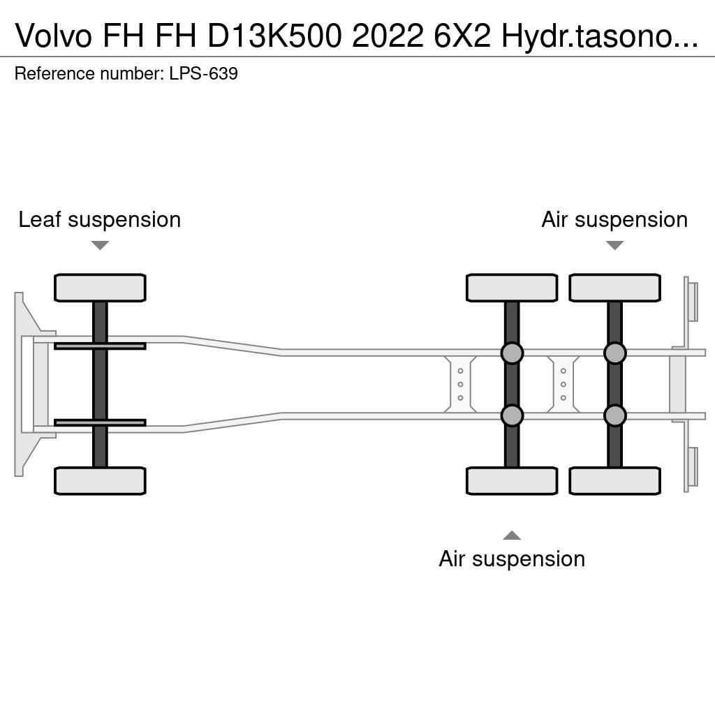 Volvo FH 起重可拆卸式卡車