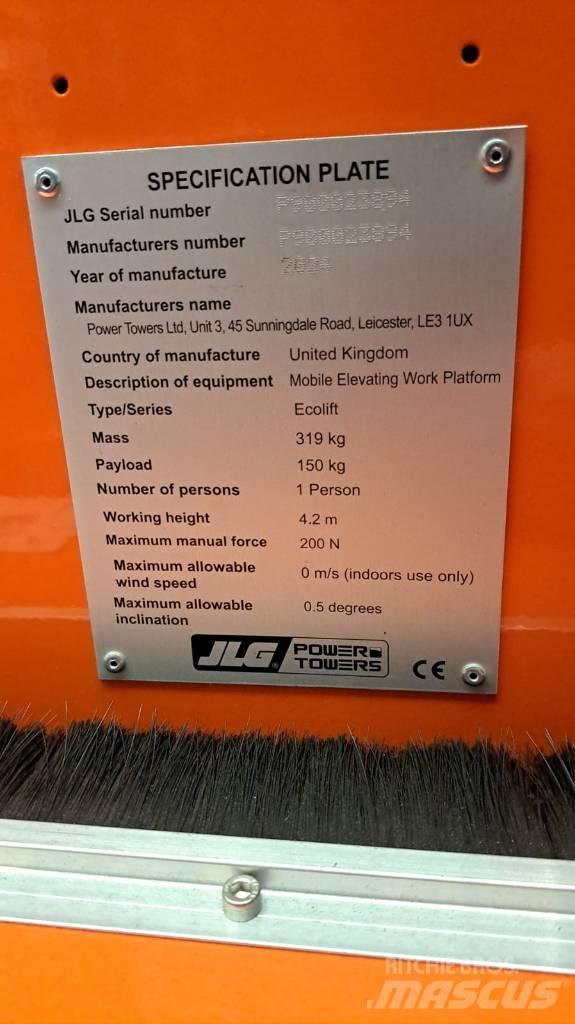 JLG Ecolift (NEW 2024) 其他升降機和作業平台