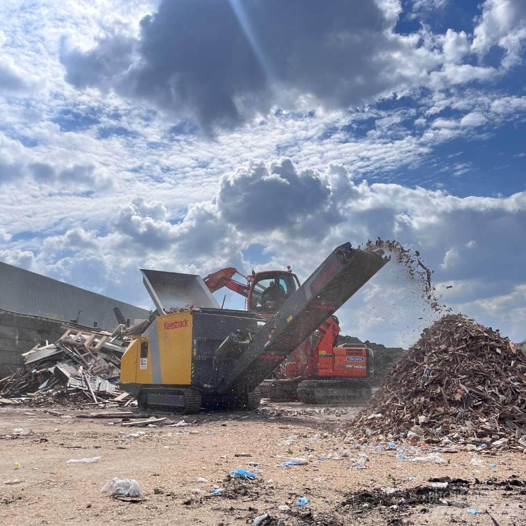 Keestrack P3 廢棄物撕碎機