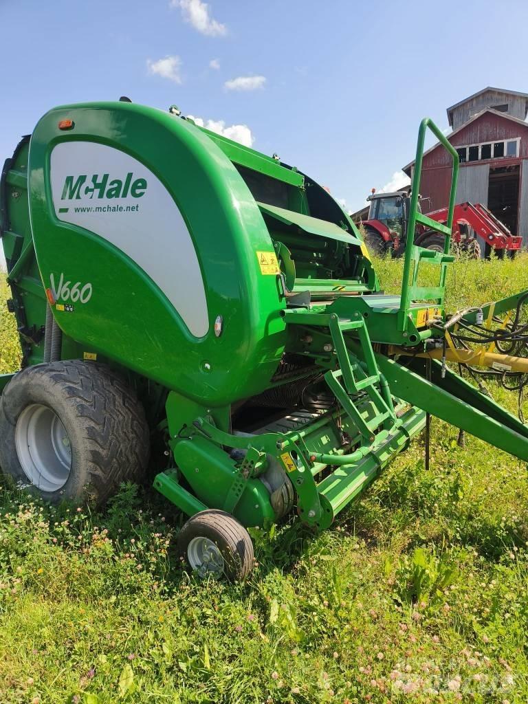 McHale V 660 圓型牧草打包機