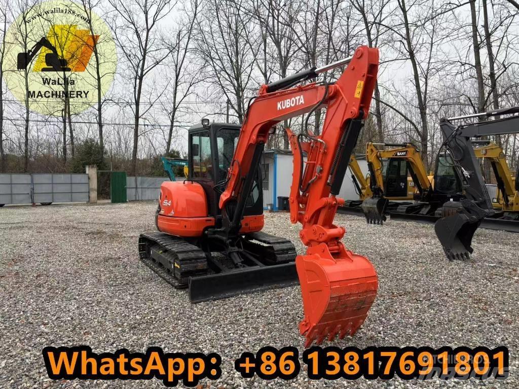 Kubota U 55 小型挖土機/掘鑿機<7t(小型挖掘機)