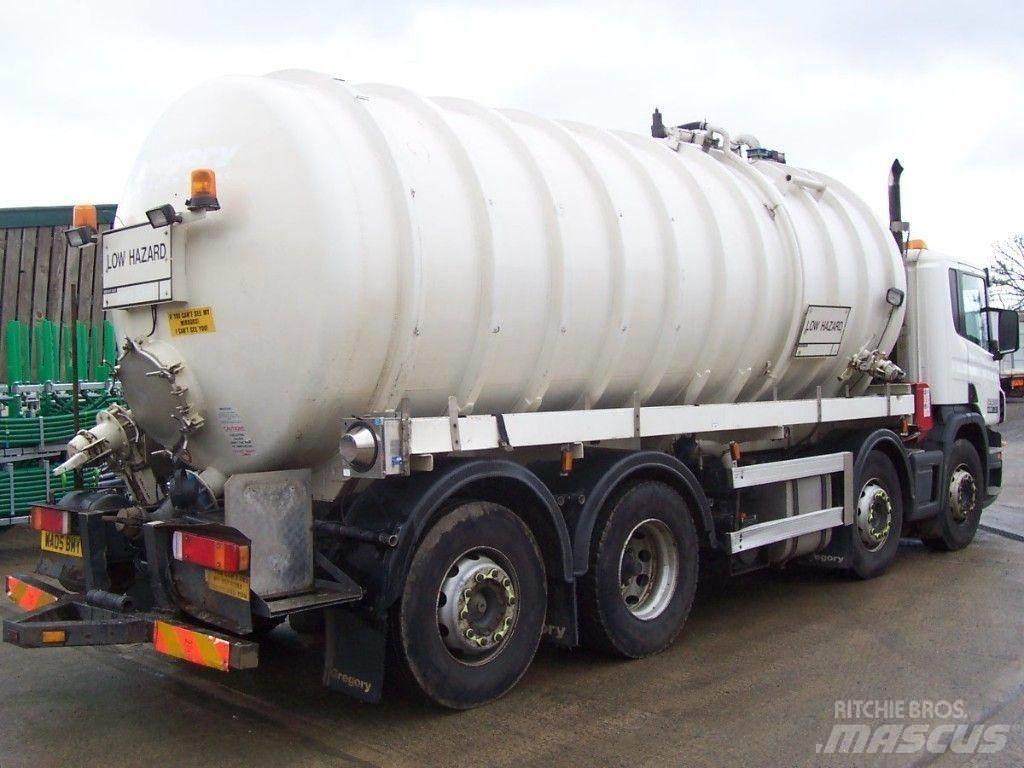 Scania P 380 組合/真空油槽車