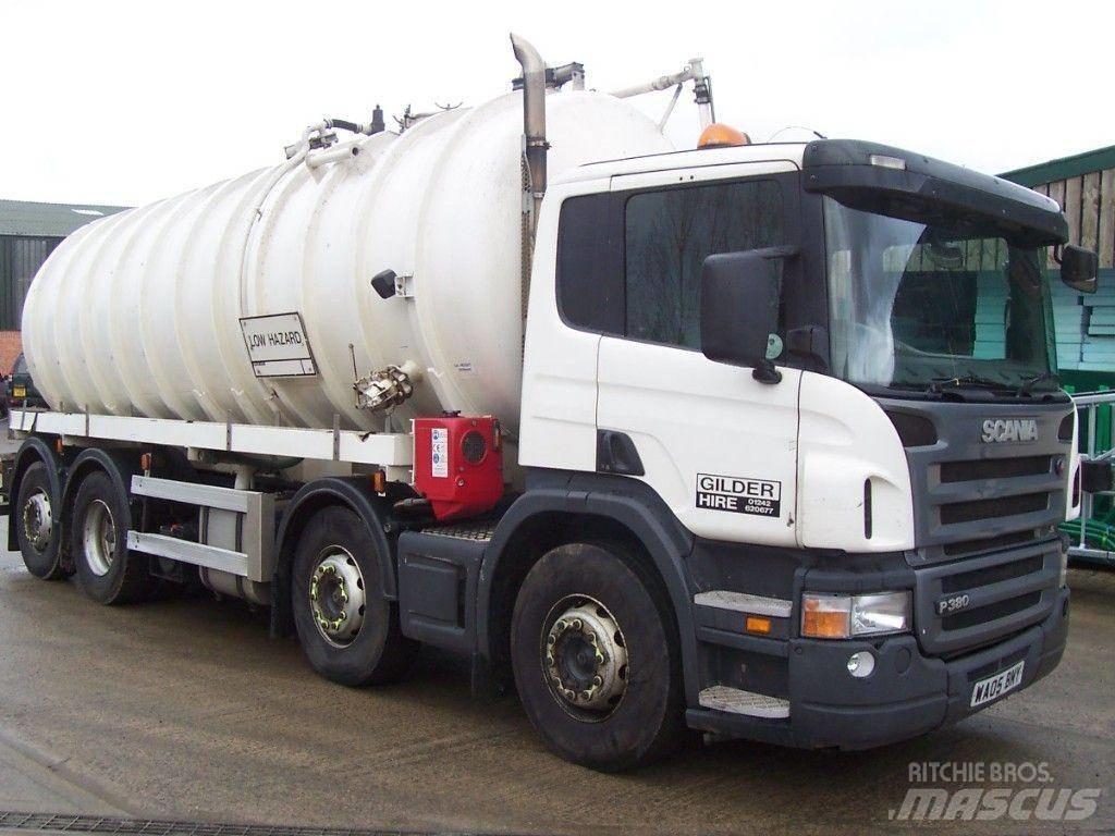 Scania P 380 組合/真空油槽車