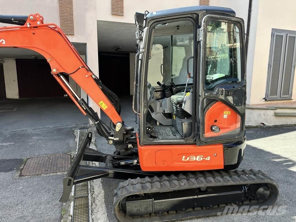Kubota U36-4 小型挖土機/掘鑿機<7t(小型挖掘機)