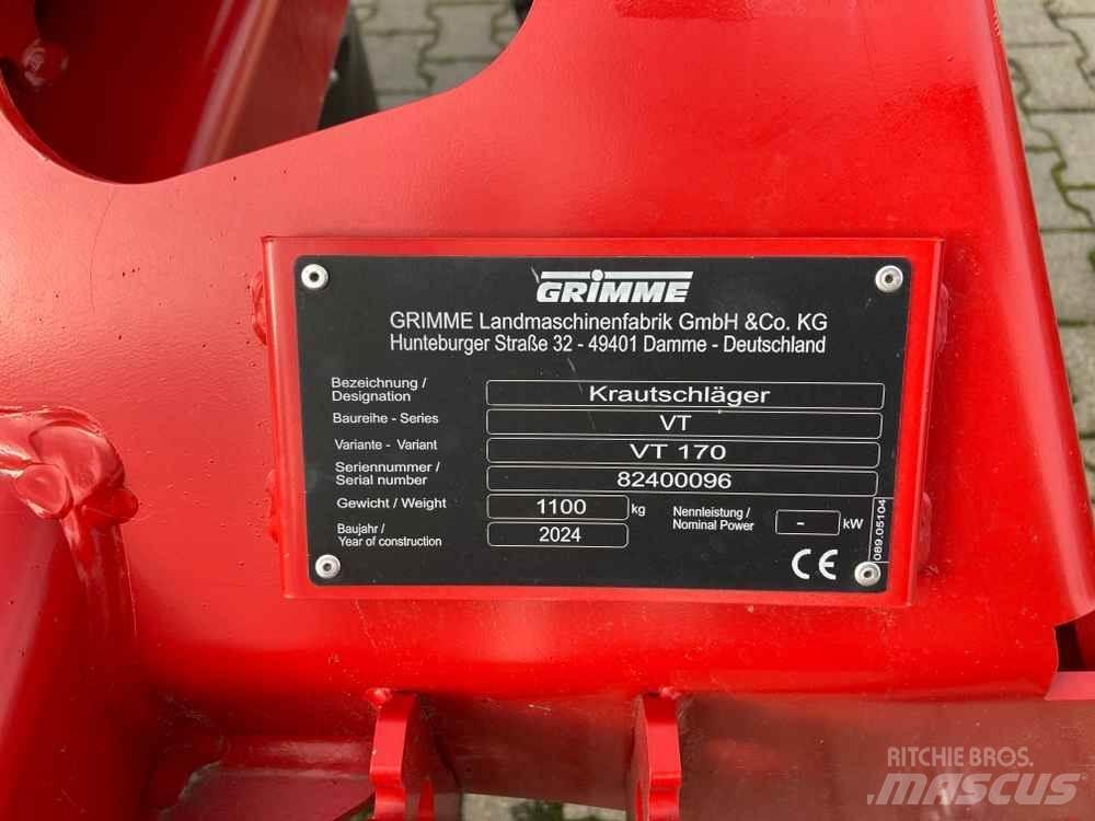 Grimme VT 170 其他農業機械