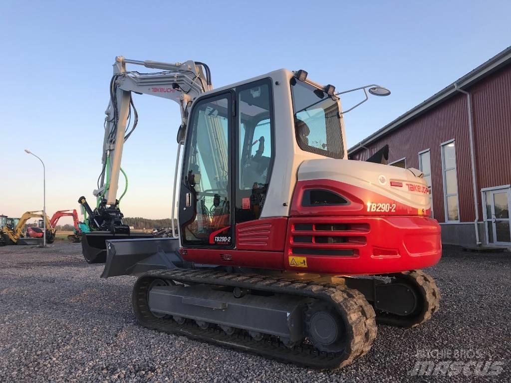 Takeuchi TB290-2 中型挖土機/掘鑿機/挖掘機 7t-12t