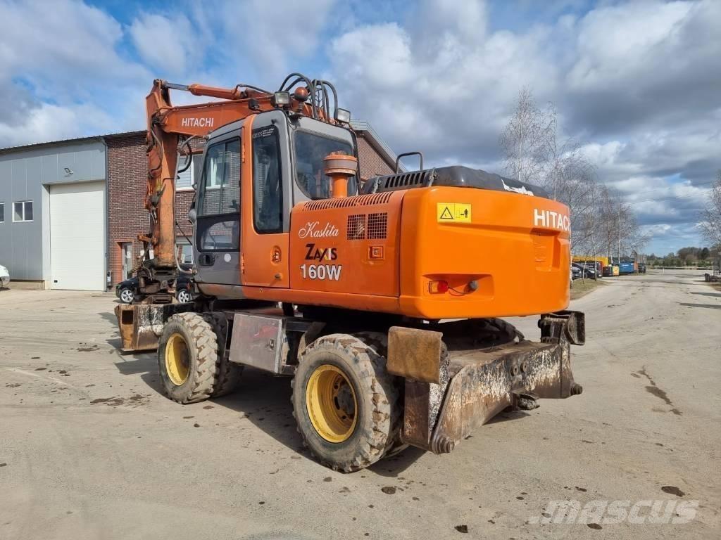Hitachi ZX 160 W 旋轉式挖土機/掘鑿機/挖掘機