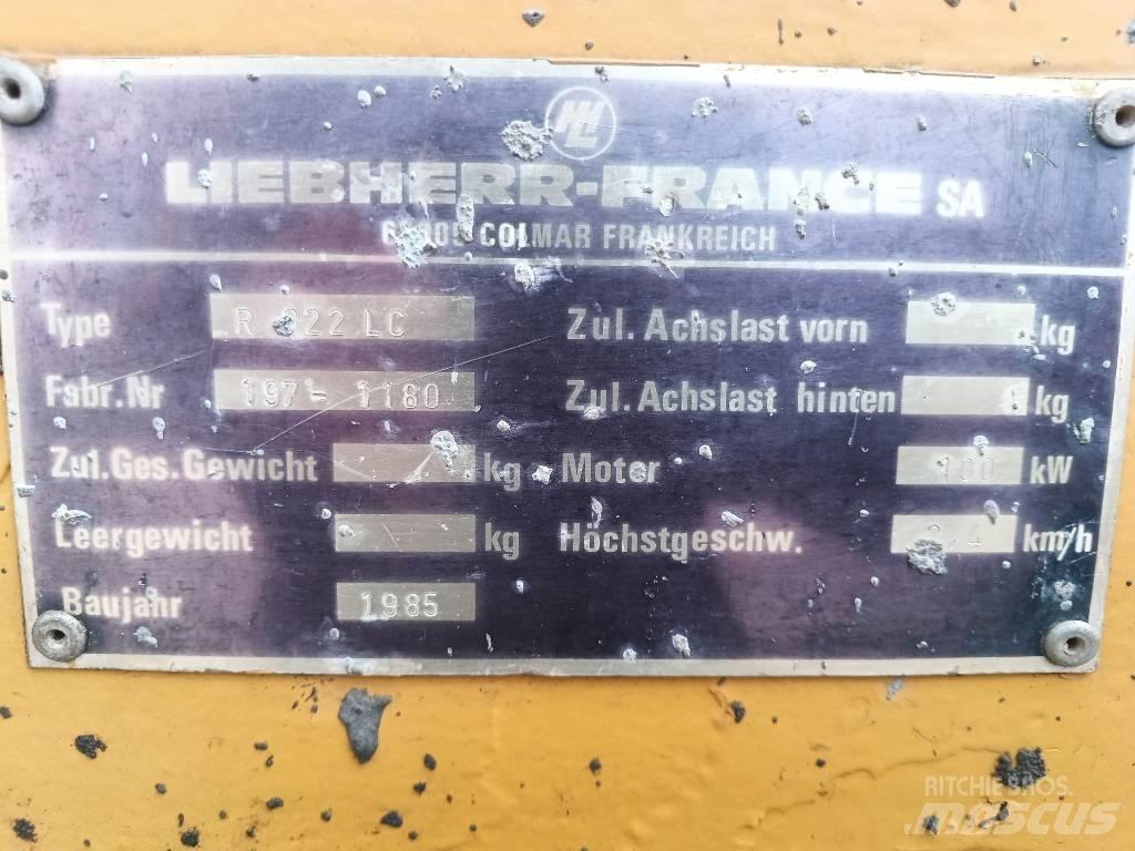 Liebherr R 922 L 履帶式 挖土機/掘鑿機/挖掘機