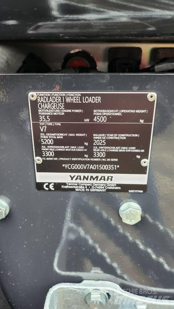 Yanmar Radlader V7HW 輪胎式裝載機