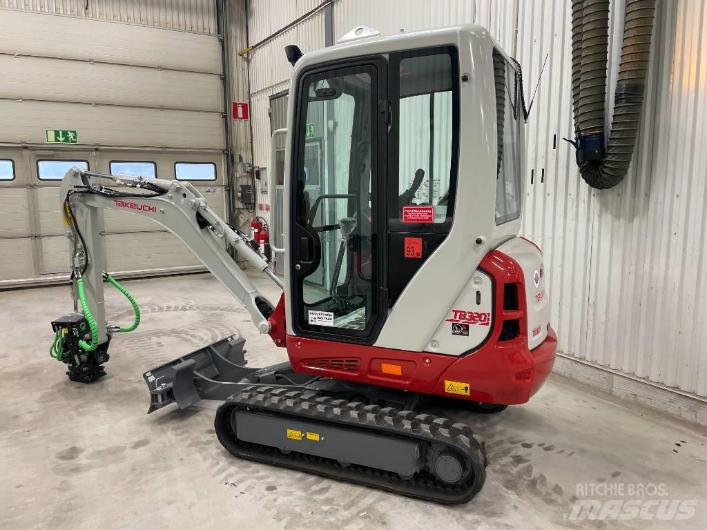 Takeuchi TB 320 小型挖土機/掘鑿機<7t(小型挖掘機)