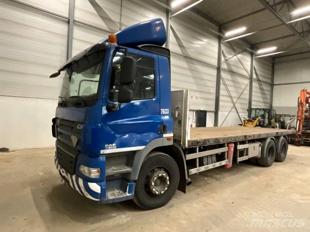 DAF CF 85.360 平板式/側卸式卡車