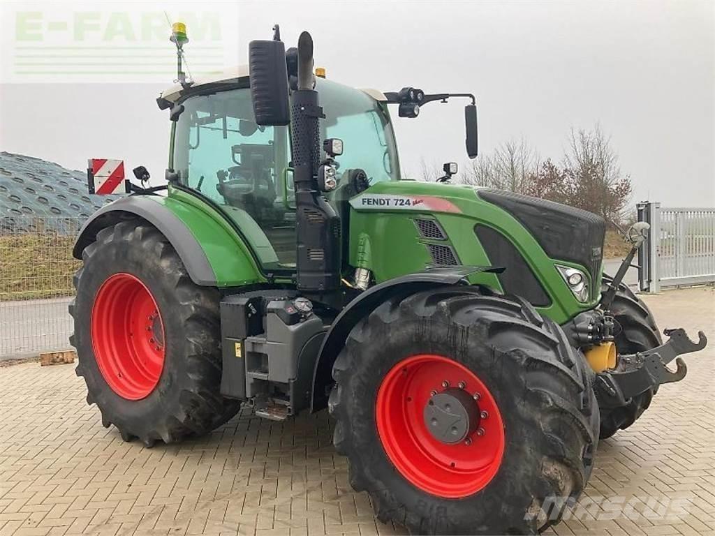 Fendt 724 s4 profi+ 曳引機