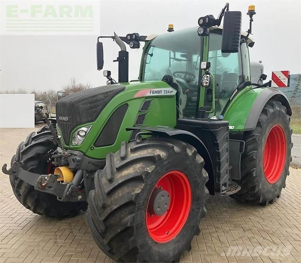 Fendt 724 s4 profi+ 曳引機