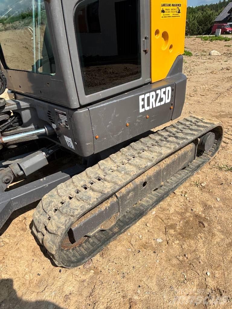 Volvo ECR 25 D 小型挖土機/掘鑿機<7t(小型挖掘機)