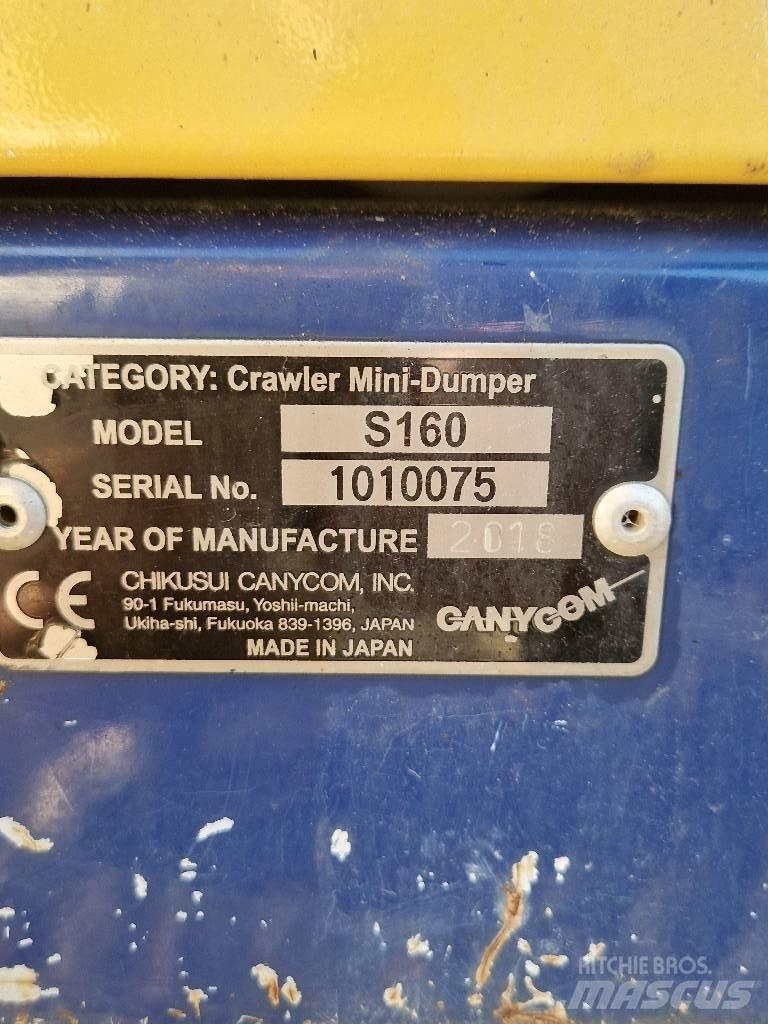 Canycom S 160 履帶式傾卸車/翻斗車