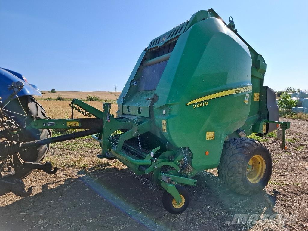 John Deere V461M 圓型牧草打包機