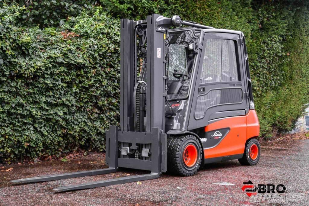 Linde E35L-01 電動堆高機