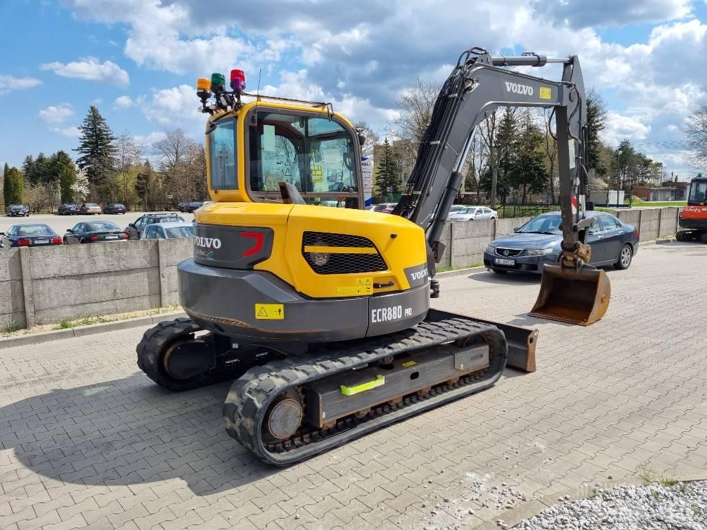 Volvo ECR 88 D 中型挖土機/掘鑿機/挖掘機 7t-12t