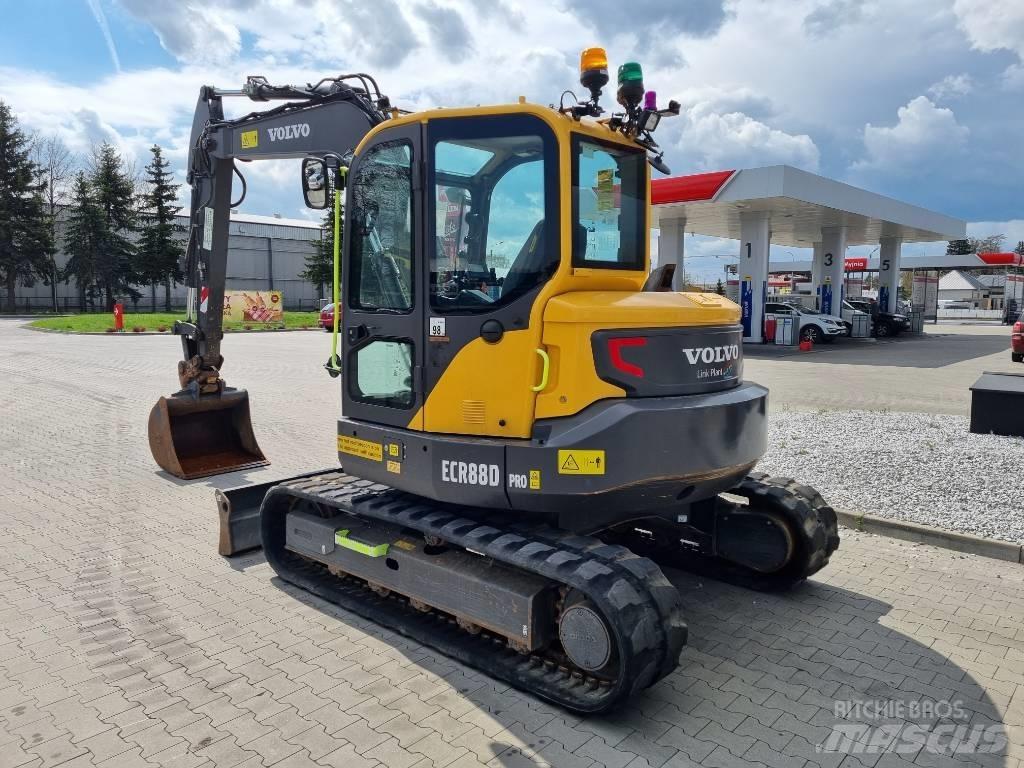 Volvo ECR 88 D 中型挖土機/掘鑿機/挖掘機 7t-12t