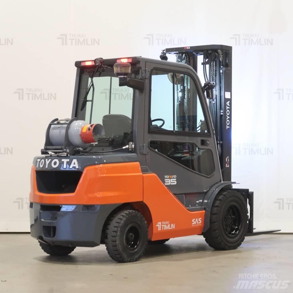 Toyota 02-8FGJF35 液化石油氣LPG卡車