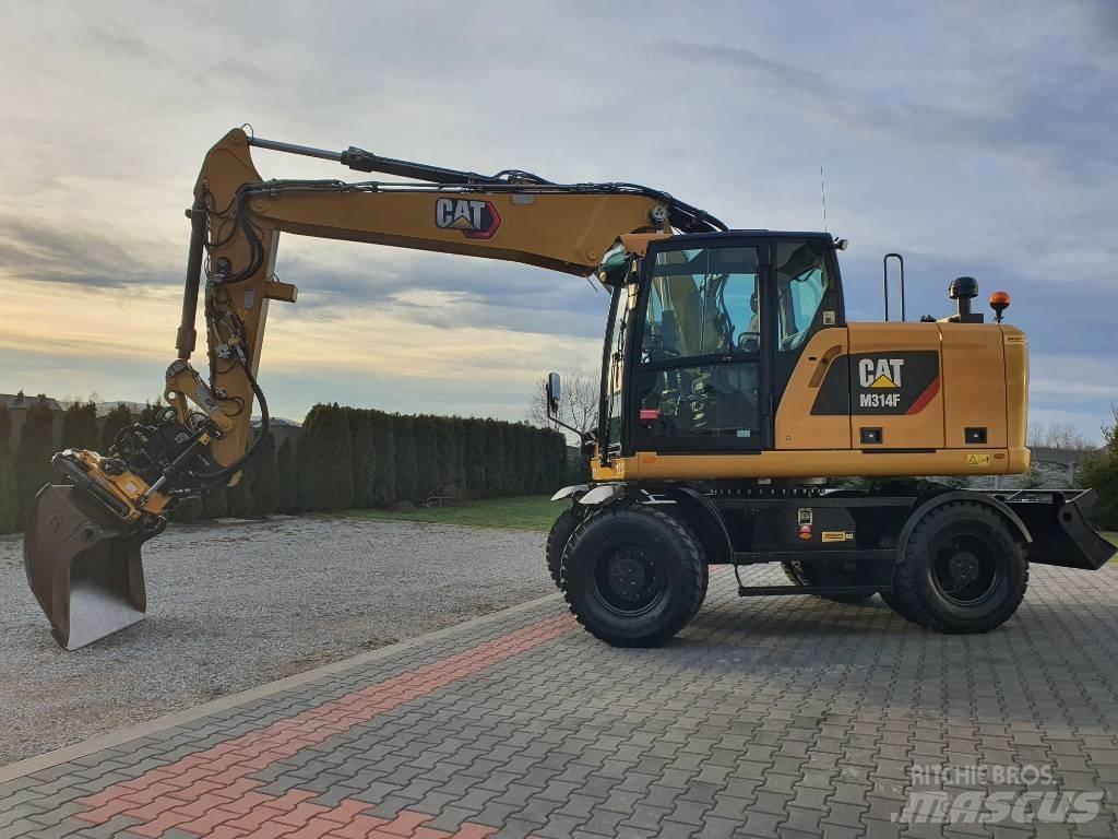 CAT M 314 F 旋轉式挖土機/掘鑿機/挖掘機