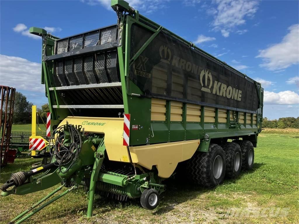 Krone ZX 560 GL 自裝式拖車