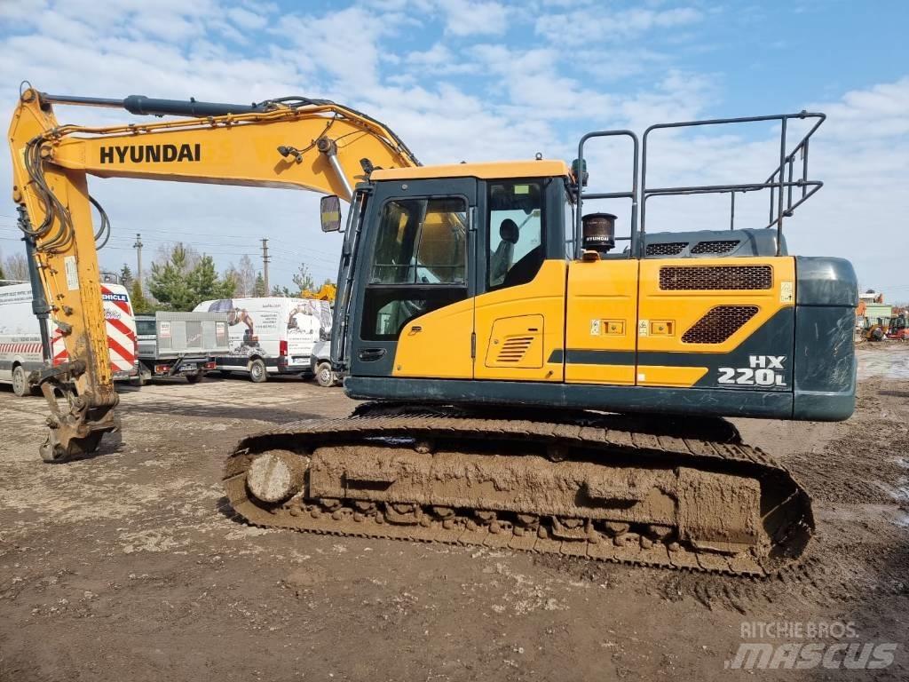 Hyundai HX 220 L 履帶式 挖土機/掘鑿機/挖掘機