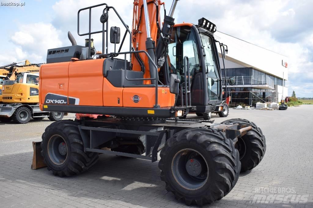 Doosan DX 140 W-5 旋轉式挖土機/掘鑿機/挖掘機