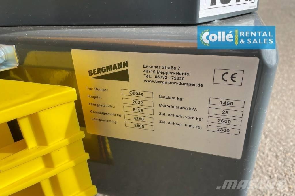 Bergmann C804e | 2022 側卸礦車