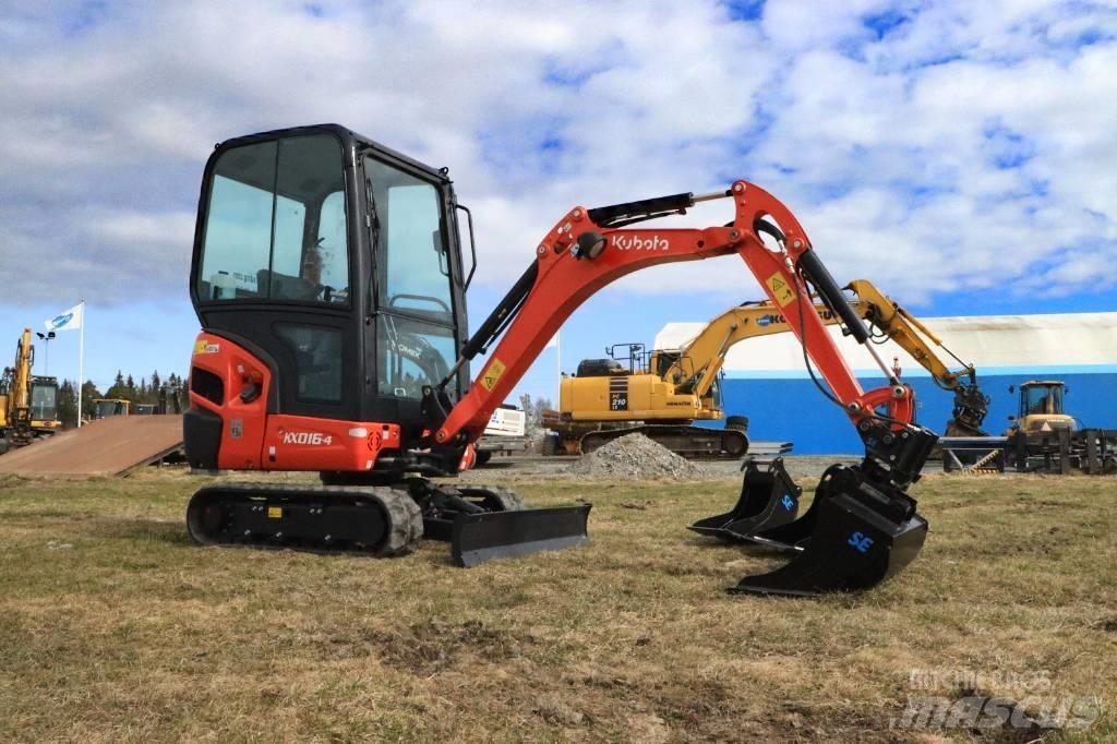 Kubota KX016-4 小型挖土機/掘鑿機<7t(小型挖掘機)