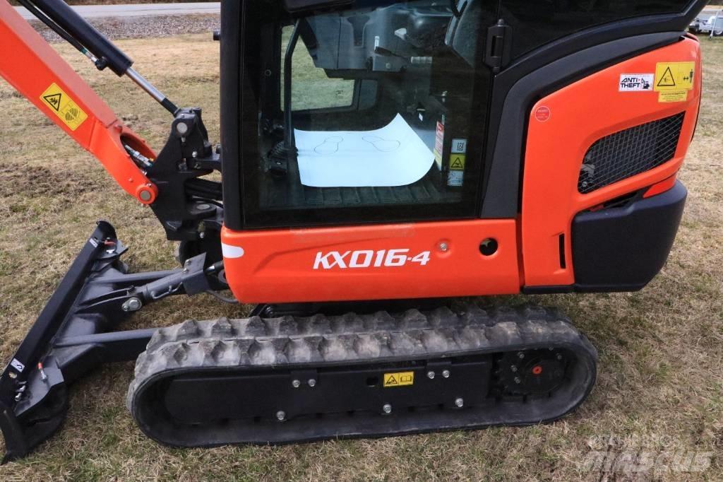 Kubota KX016-4 小型挖土機/掘鑿機<7t(小型挖掘機)