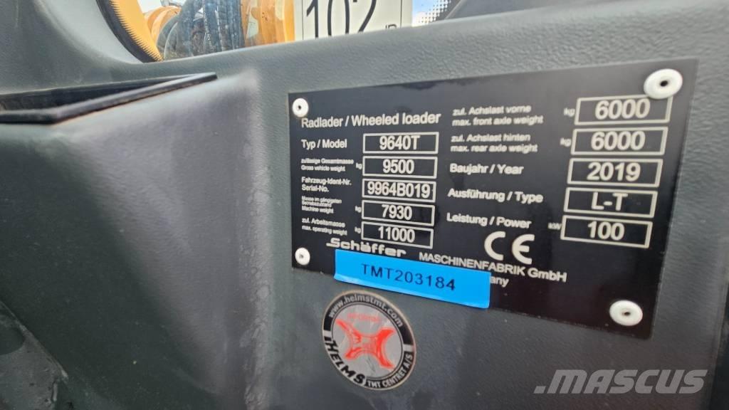 Schäffer 9640T 農業用伸縮臂裝載機