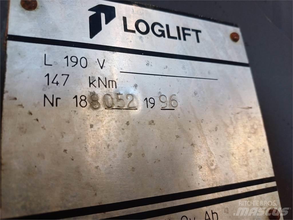 Loglift 190v 收穫起重機