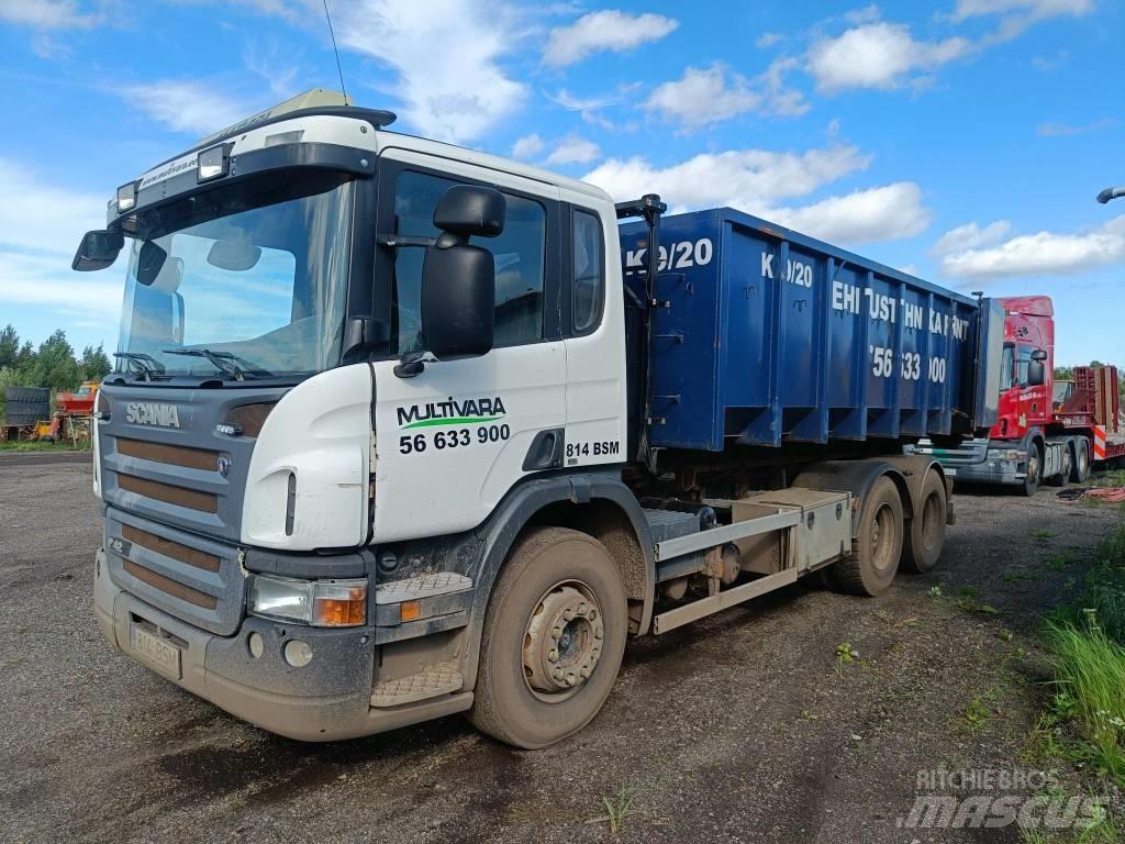 Scania P 420 吊鉤式起重車