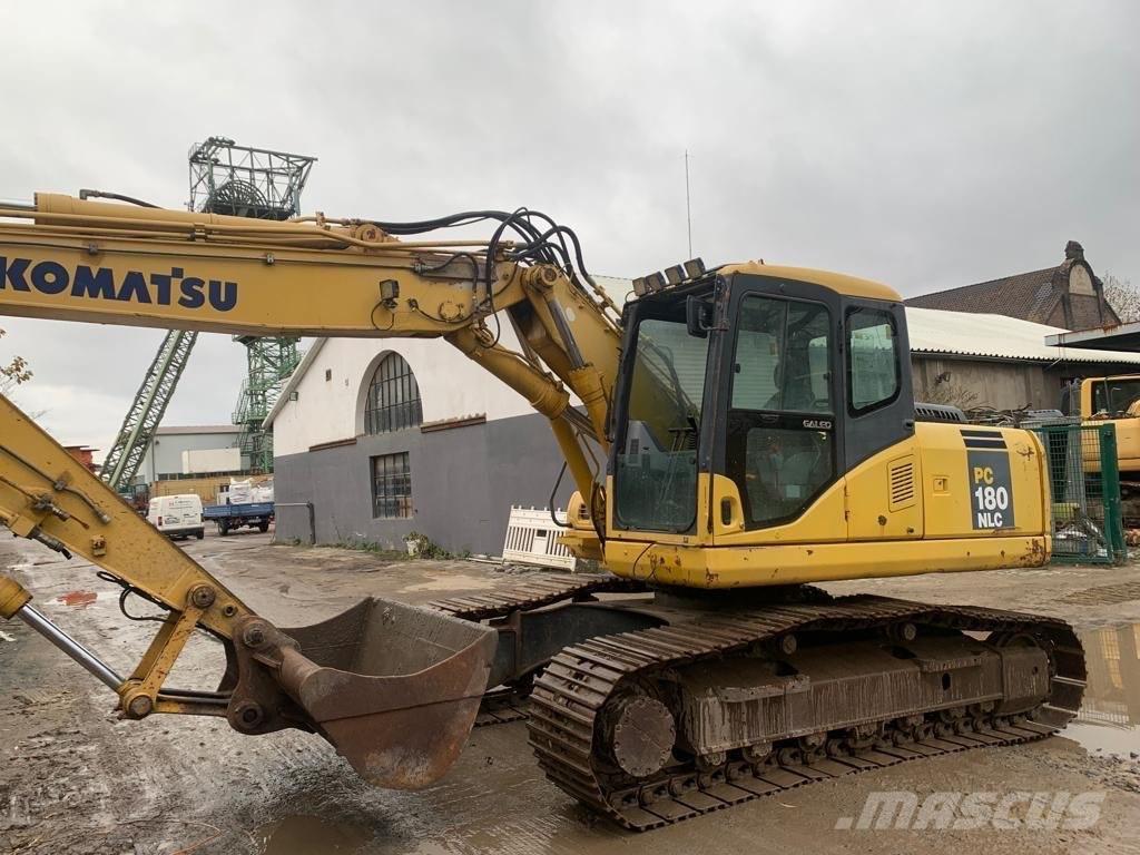 Komatsu PC 180 NLC 7 駕駛室與內部