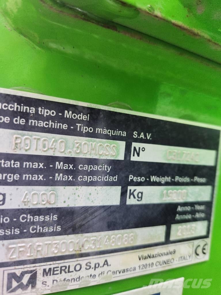 Merlo 40.30 伸縮臂操作車