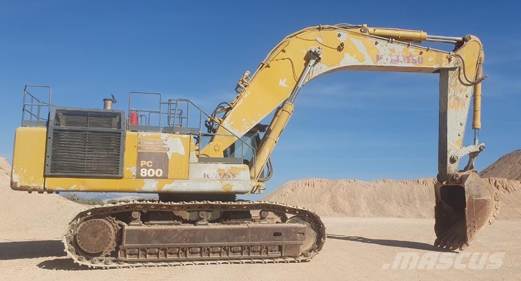 Komatsu PC 800-6 履帶式 挖土機/掘鑿機/挖掘機