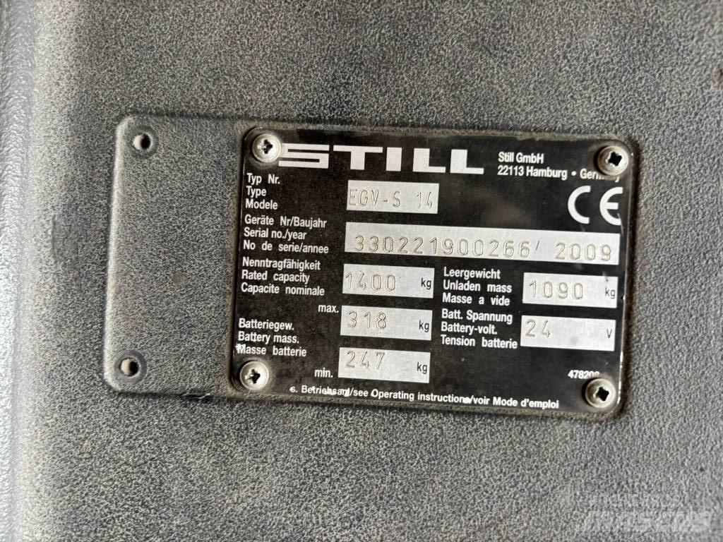 Still EGV-S14 自走式堆積機