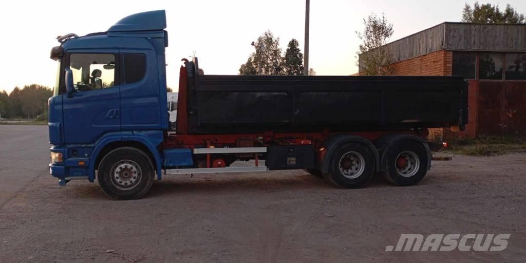 Scania 124 C 420 吊鉤式起重車