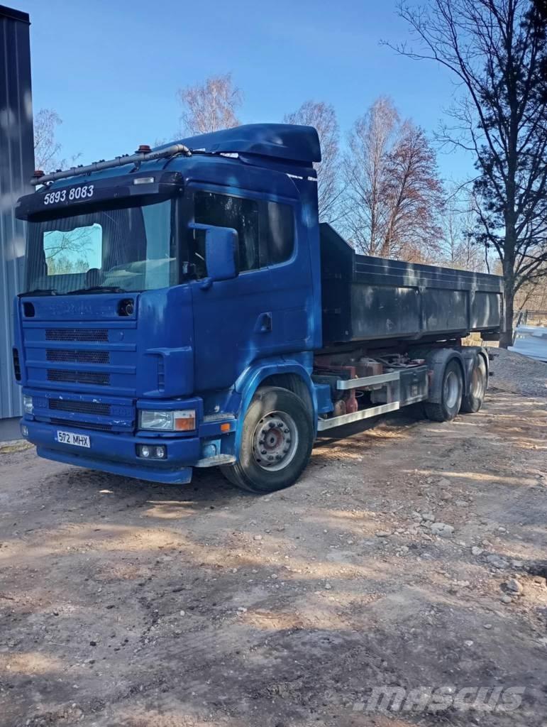 Scania 124 C 420 吊鉤式起重車