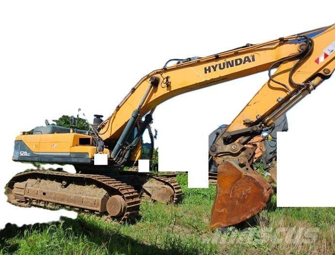 Hyundai Robex 520 LC 履帶式 挖土機/掘鑿機/挖掘機
