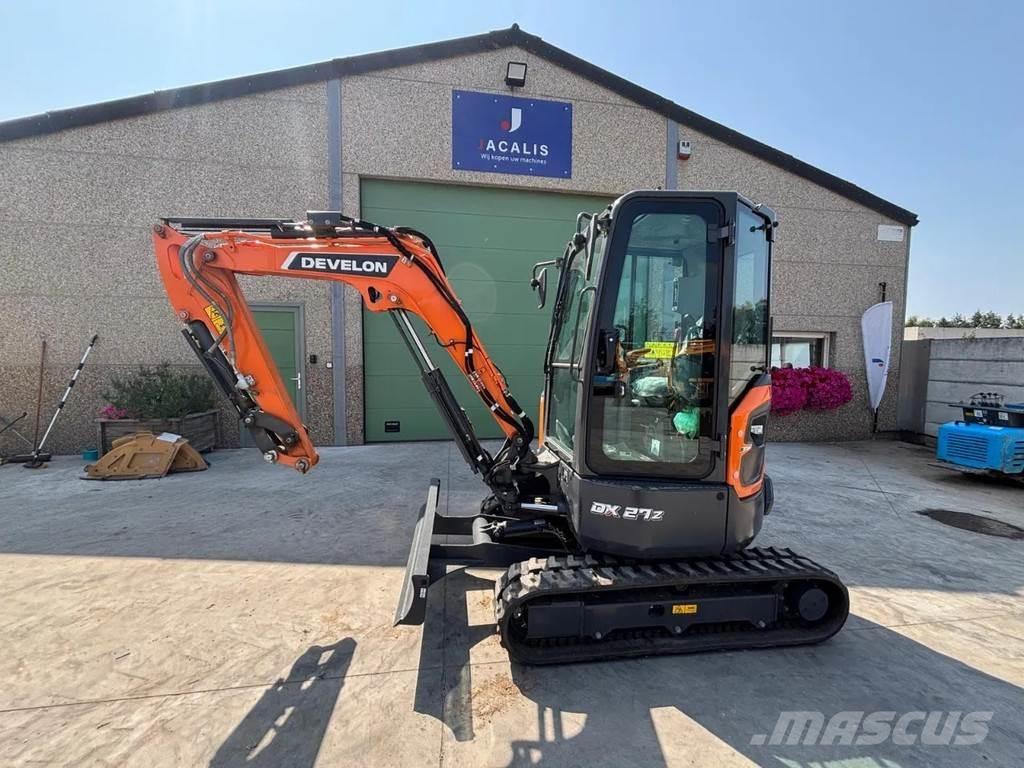 Doosan DX27Z-7 小型挖土機/掘鑿機<7t(小型挖掘機)