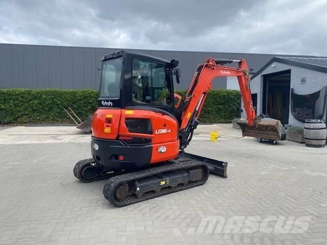 Kubota U 36-4 小型挖土機/掘鑿機<7t(小型挖掘機)