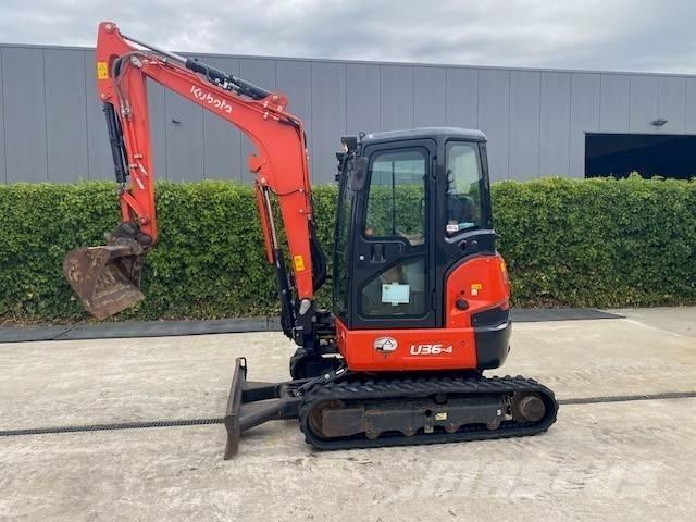 Kubota U 36-4 小型挖土機/掘鑿機<7t(小型挖掘機)
