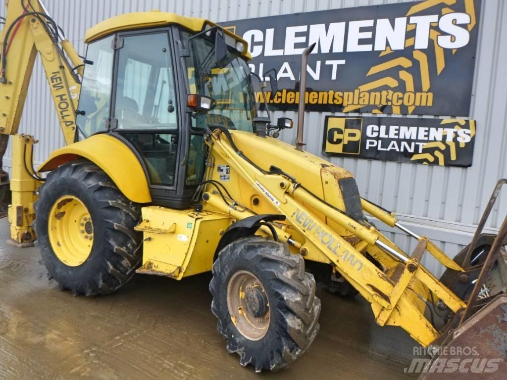 New Holland LB 110 B 反鏟裝載機