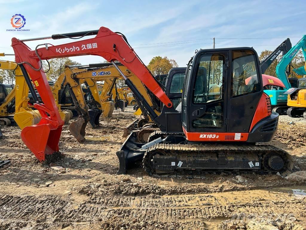 Kubota KX 183-3 小型挖土機/掘鑿機<7t(小型挖掘機)