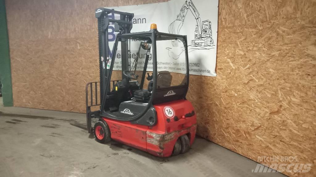 Linde E16C-02 電動堆高機