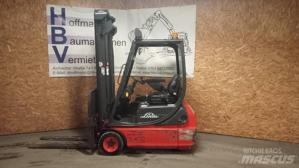 Linde E16C-02 電動堆高機